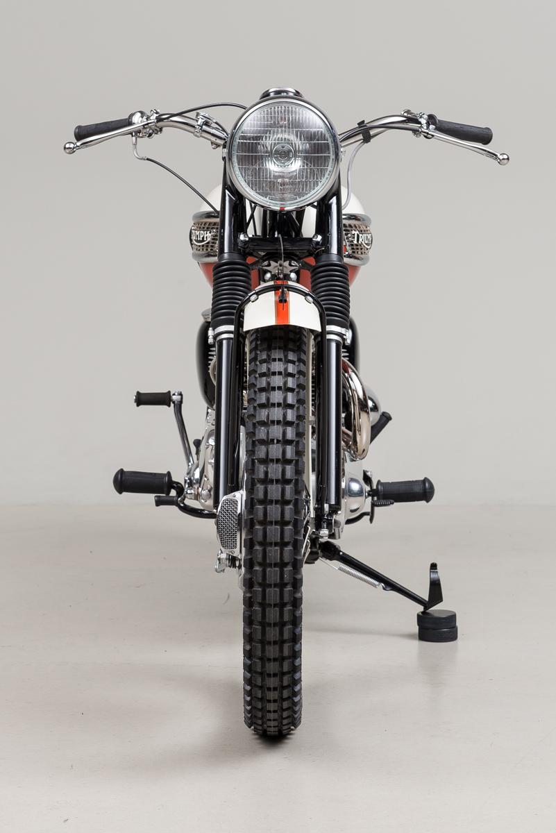TRIUMPH トライアンフ シート 1969 TR6 ラズルダズル BSA Triumphシート（T100/T120/T150等 ） - トライアンフ・BSA 旧車パーツ